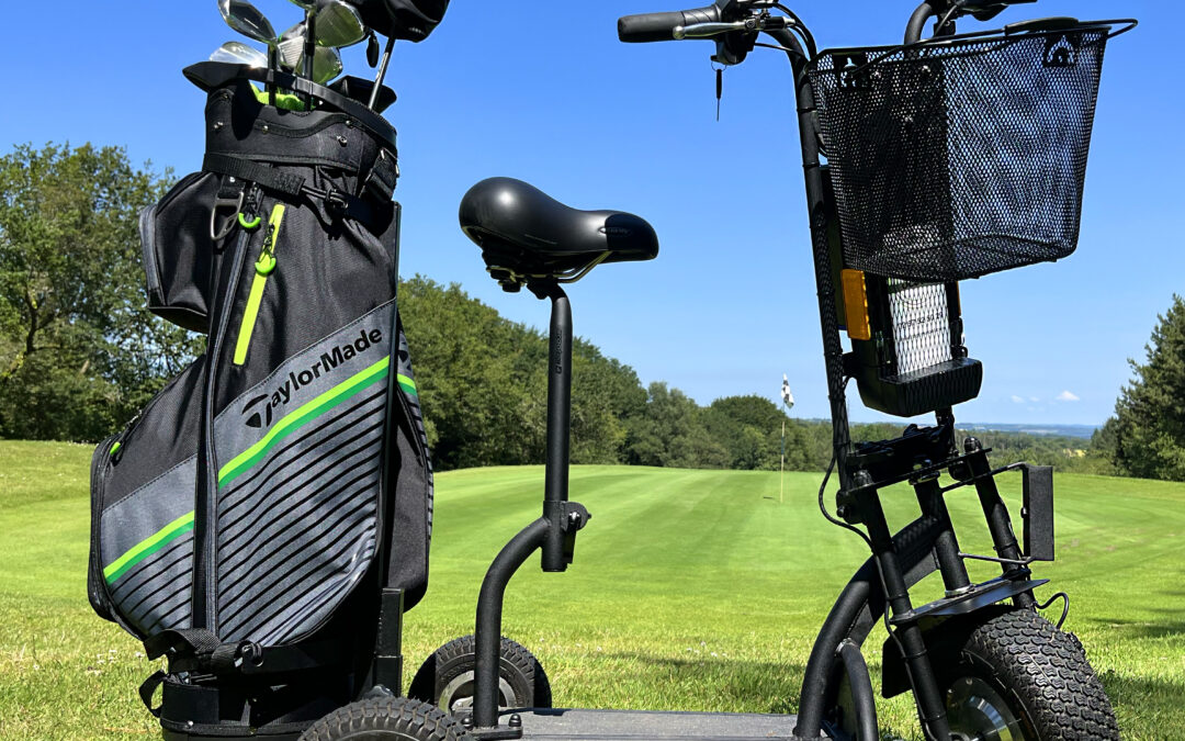 La nouvelle trottinette électrique Happy Scoot dédiée aux terrains de golf